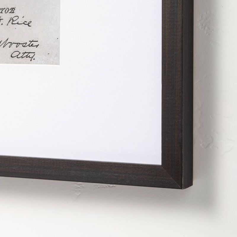 16" x 20" Bicycle Drawing Framed Wall Art - Hearth & Hand™ with Magnolia