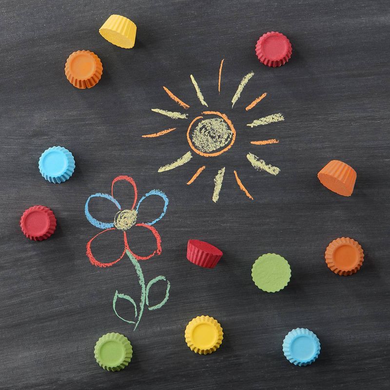 Trudeau 2pk Cupcake Chocolate Molds Aqua