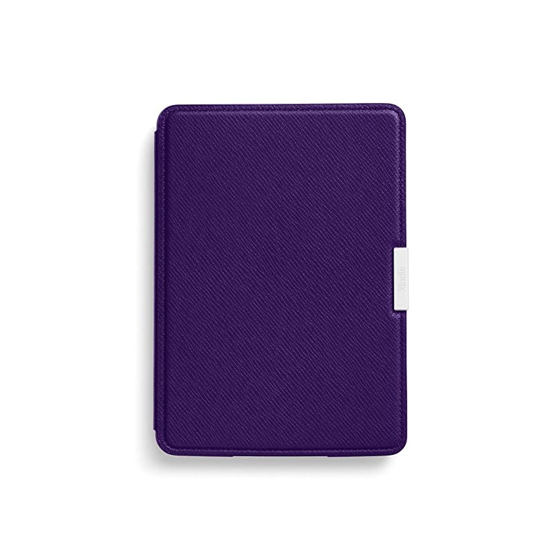 Kindle Paperwhite Leather Case, Royal Purple - fits all Paperwhite generations prior to 2018 (Will not fit All-new Paperwhite 10th generation)