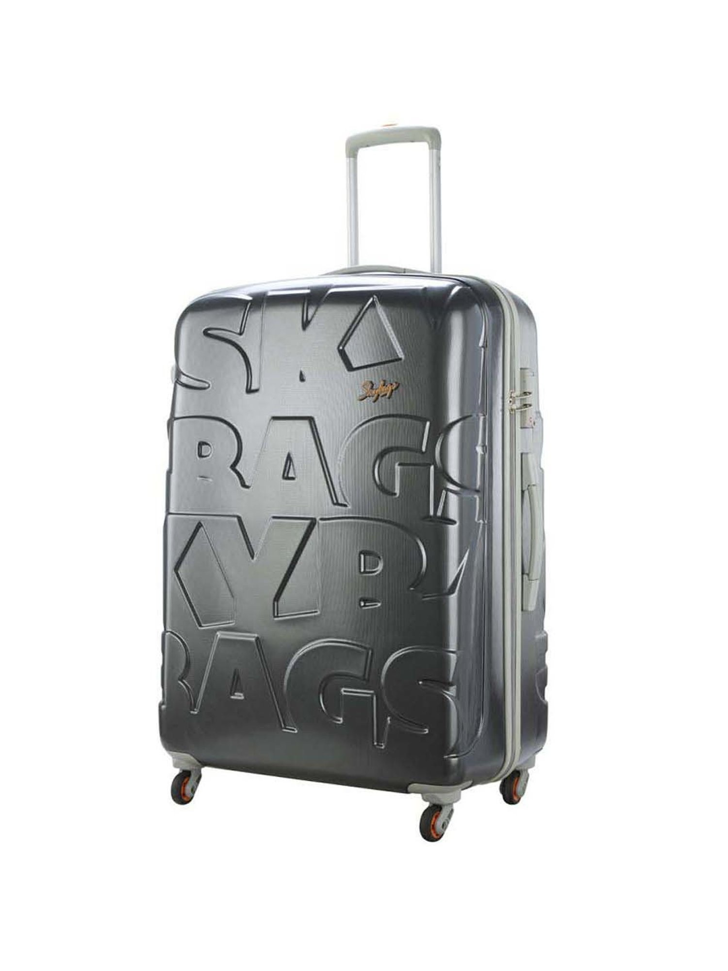 Skybags Ramp Nxt Graphite Textured Hard Large Trolley Bag - 56 cm