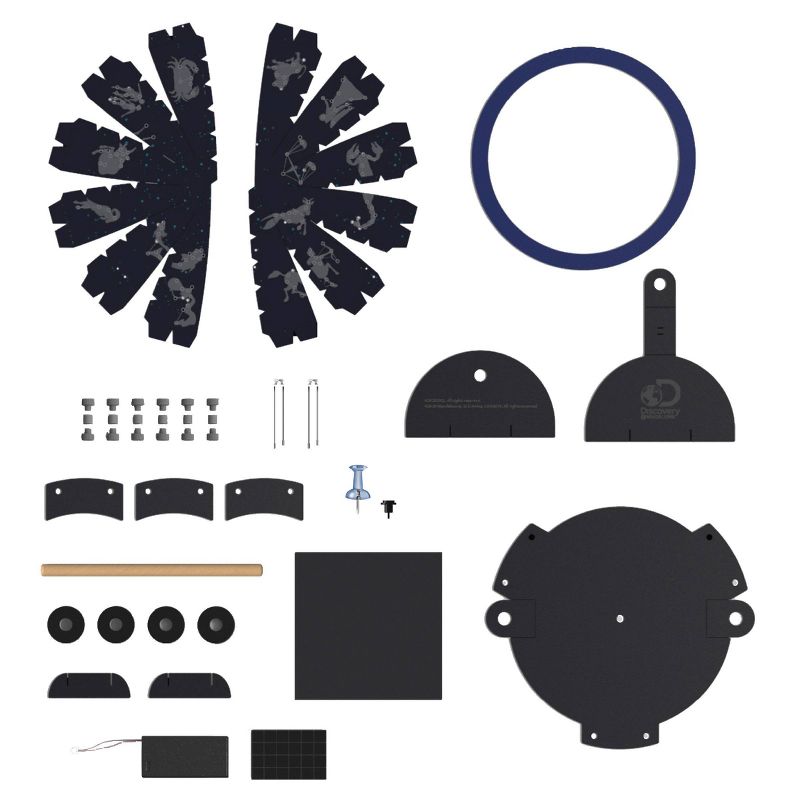 Discovery Kids Toy DIY Solar Planetarium Science Kit