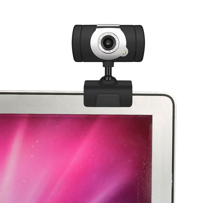HD Webcam Camera USB Web Cam w/ Microphone For Computer PC Laptop Desktop 480P