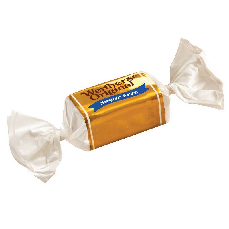 Werther's Original Sugar Free Chewy Caramels Stand Up Bag – 7.7oz