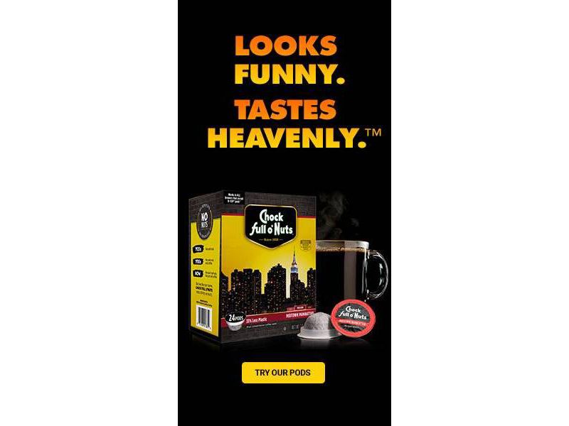 Chock Full MidTown Medium Roast Coffee -Single Cup - 24ct/5.7oz