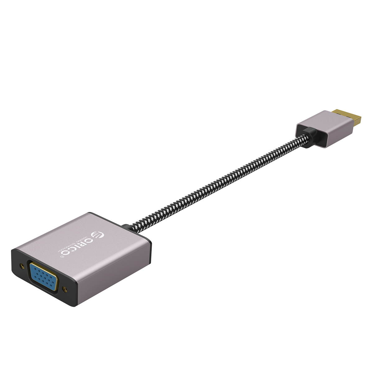 ORICO DisplayPort to VGA 9020*1080@60HZ Adapter DP Display Port to VGA Converter Male to Female Compatible for PC Laptop and More