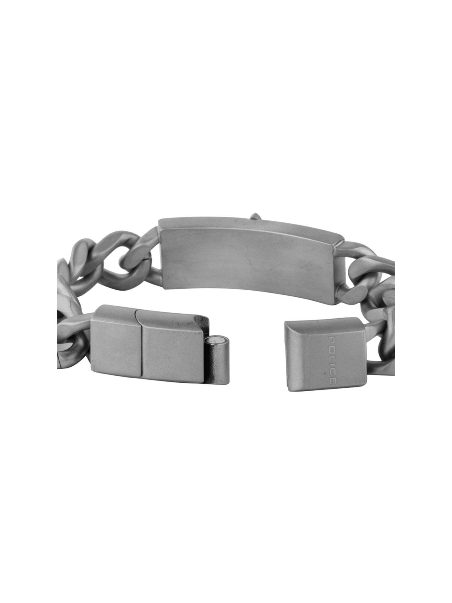 Police Silver-Plated Classic Bracelet for Men