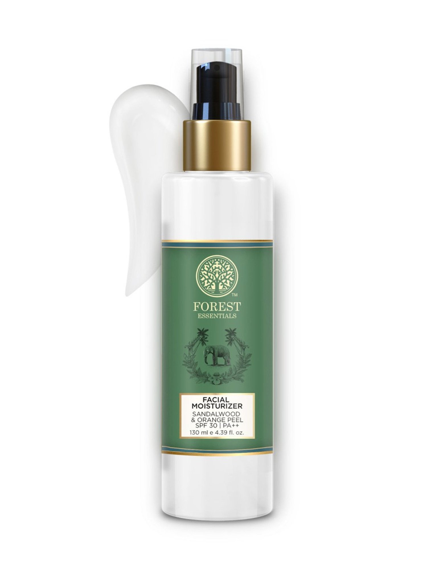 Forest Essentials Facial Moisturizer Sandalwood & Orange Peel with SPF 30 PA++&iquest;- 130 ml
