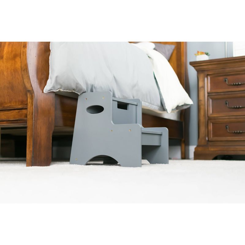 Two Step Stool White - WildKin