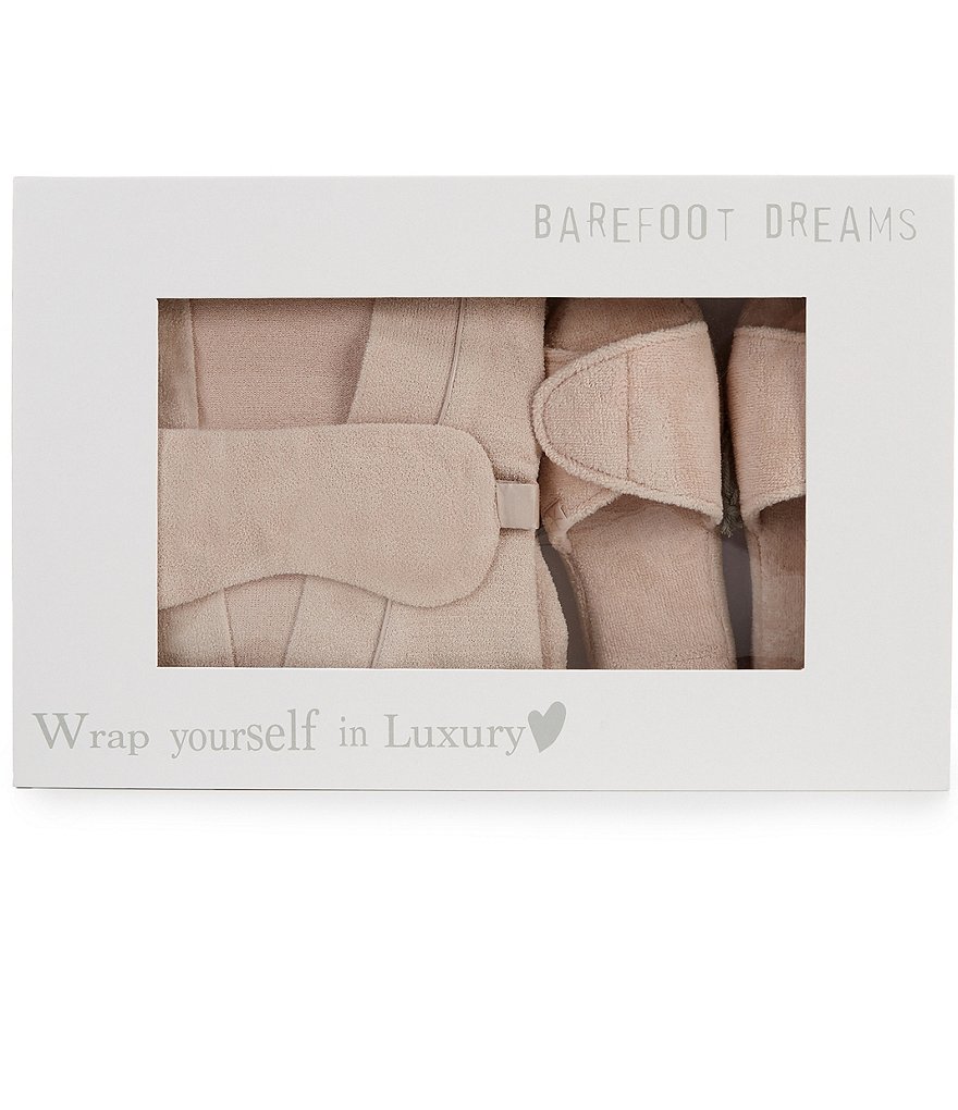 Little Giraffe Luxe Satin Snow Leopard Wrap Robe