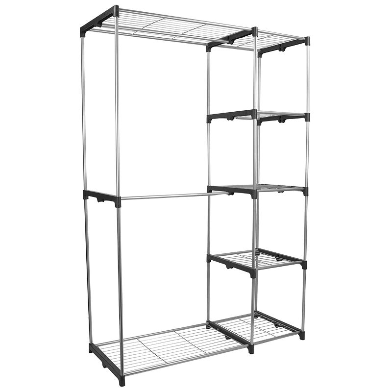 Home Basics Storage Closet with Shelving