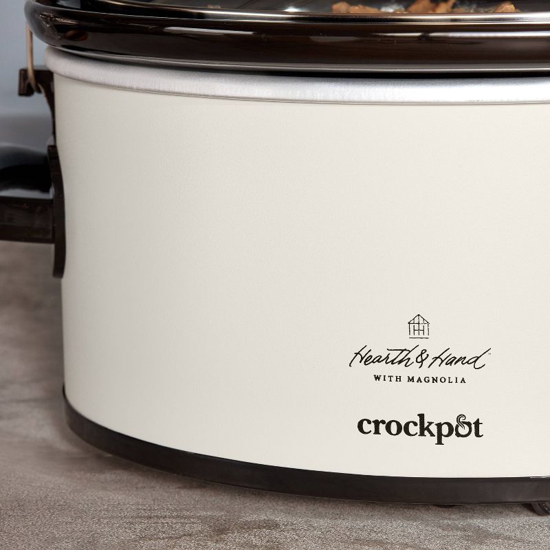 Crock Pot 6qt Cook and Carry Programmable Slow Cooker - Hearth & Hand with Magnolia