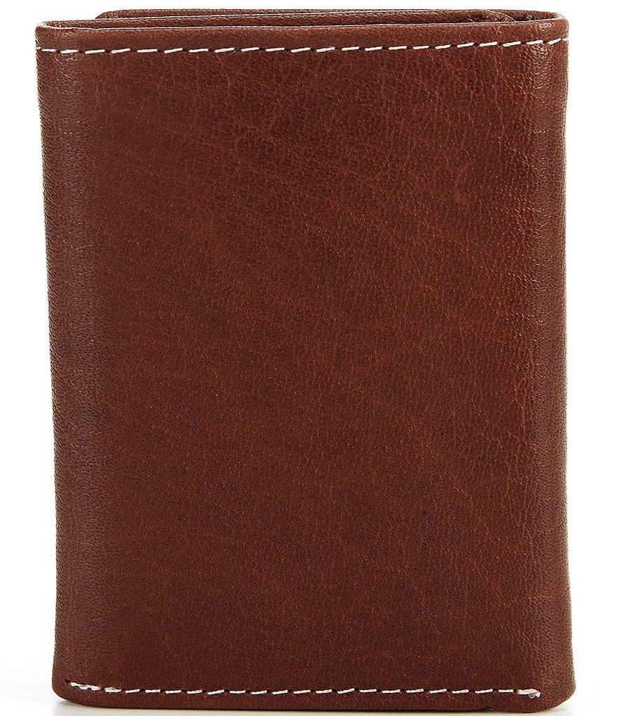 Roundtree & Yorke England Trifold Leather Wallet