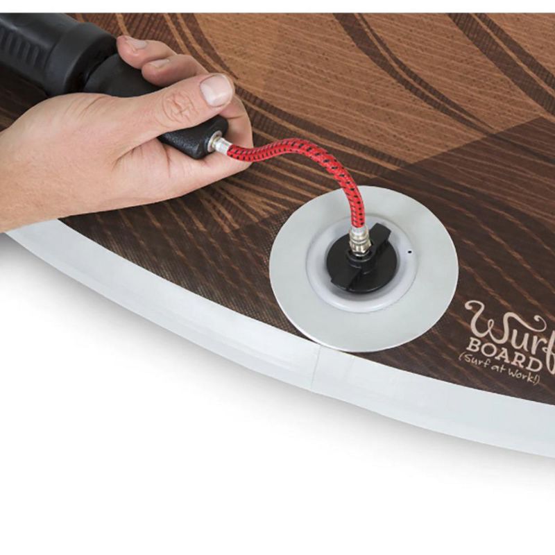 JumpSport Medium Wurf Board, Fully Adjustable Standing Desk Anti-Fatigue Mat for Home and Offices, Coffee Maui