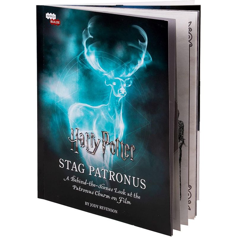 Incredibuilds Harry Potter Patronus Book & Wood Model Figure Kit
