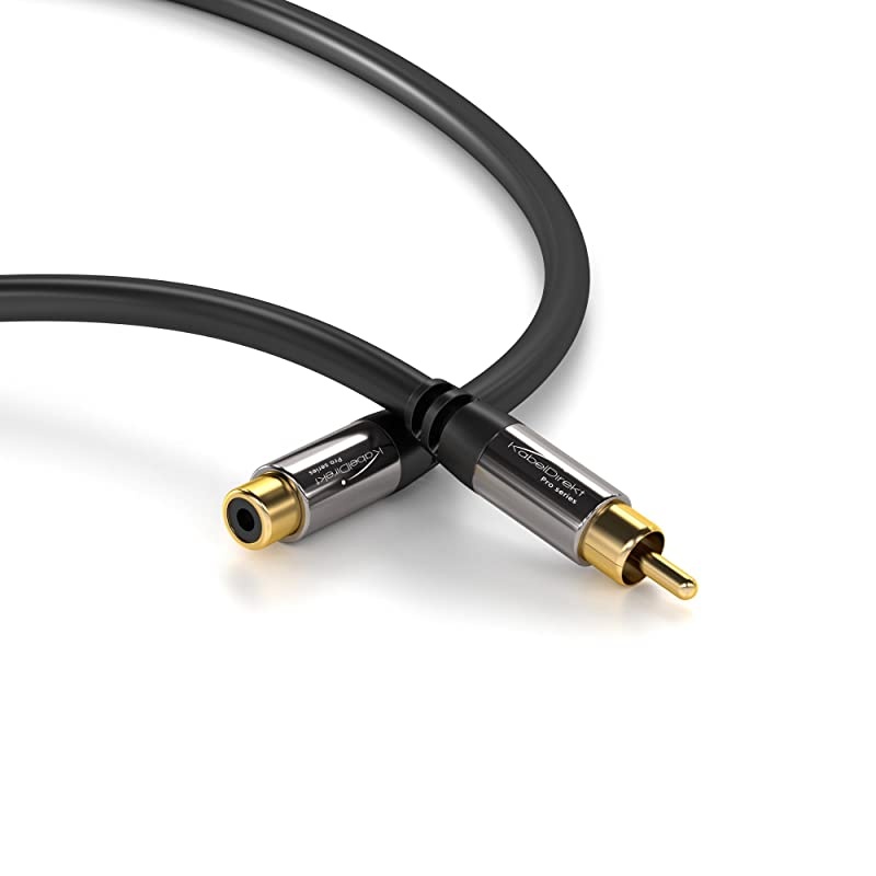 Video CableComposite Cord 100 ft RCA to RCA MMx3AV Cable for TVDVDVCD etd