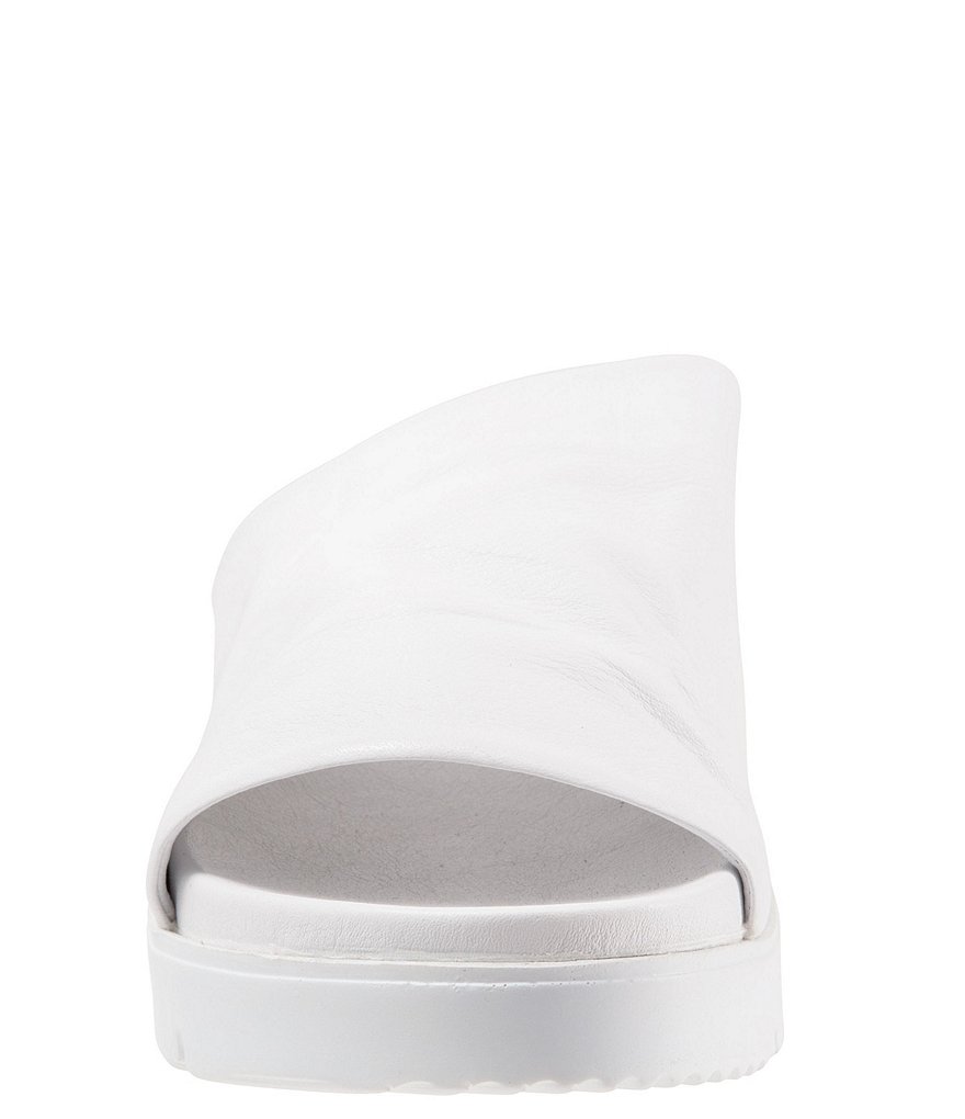 Bueno Splash Classic Leather Slide Platform Sandals