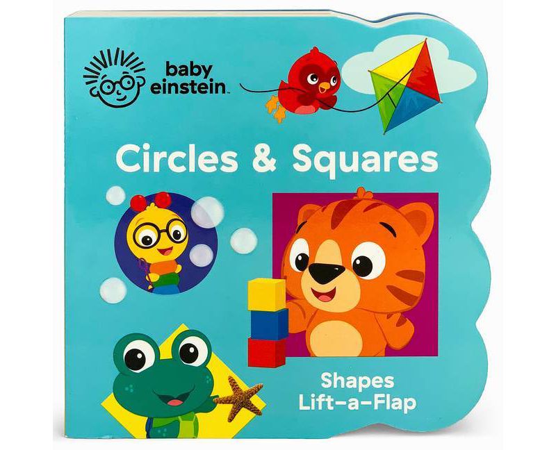 Circles & Squares - by Scarlett Wing (Board Book)