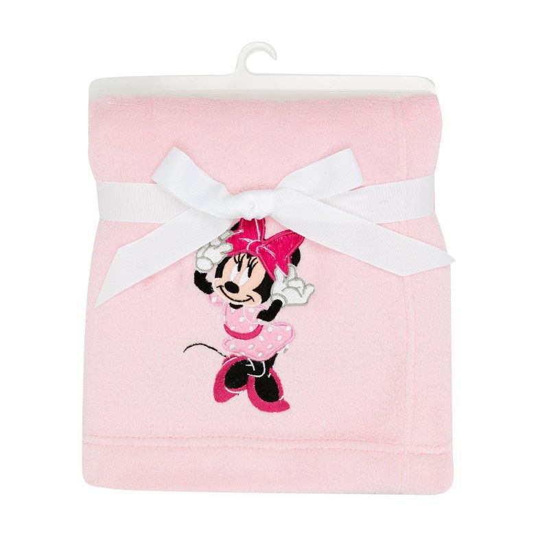 Lambs & Ivy Minnie Mouse Love Baby Blanket