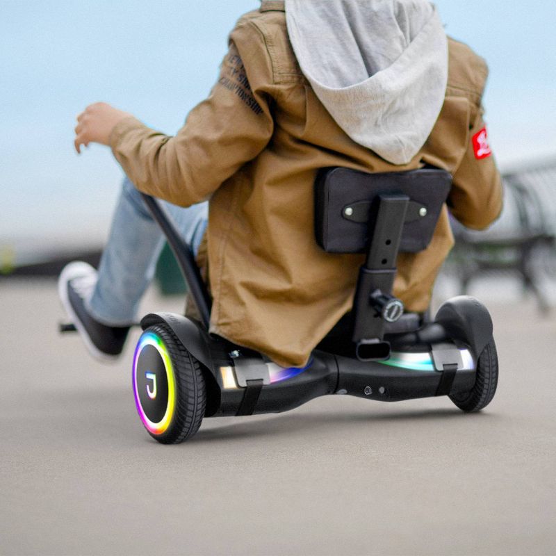 GoTrax Hoverfly Hoverboard Seat Attachment - Black