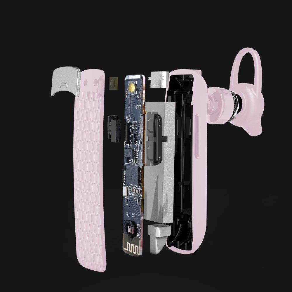 Bluetooth Earpiece Sports In-Ear RB-T9 - Pink