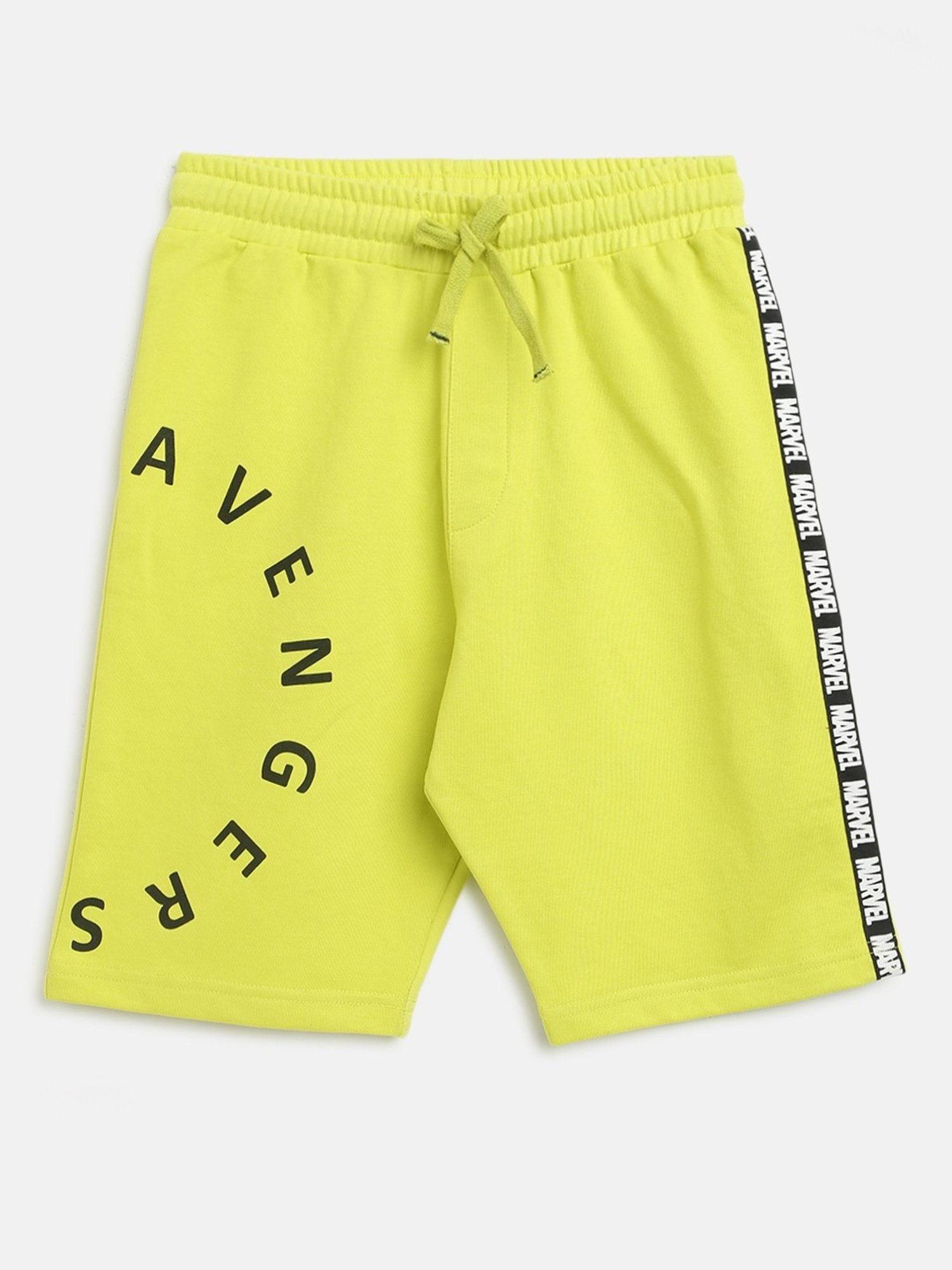 Lil Tomatoes Kids Green Cotton Digital Print Bermuda