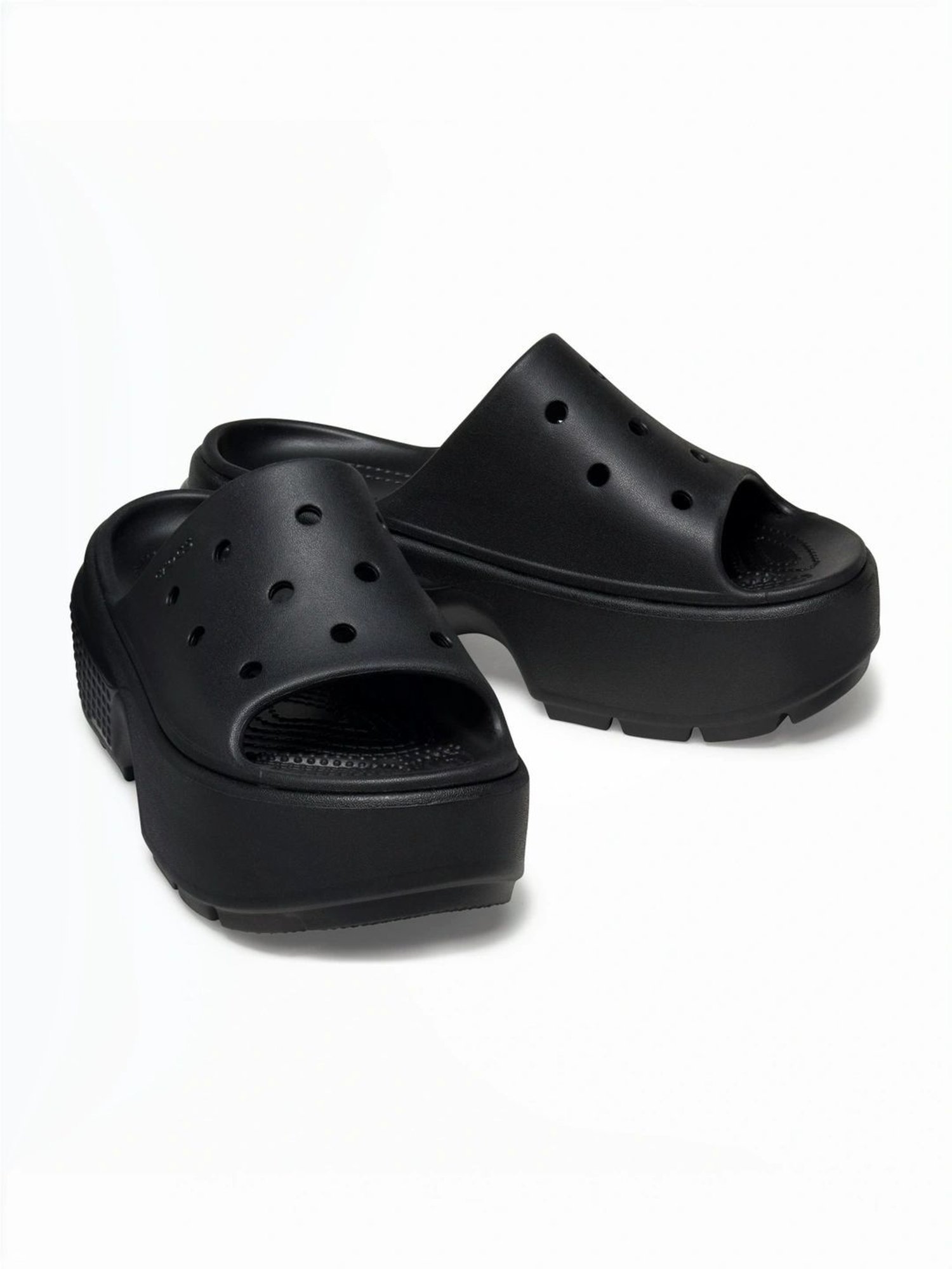 Crocs Men's Stomp Black Casual Sandals
