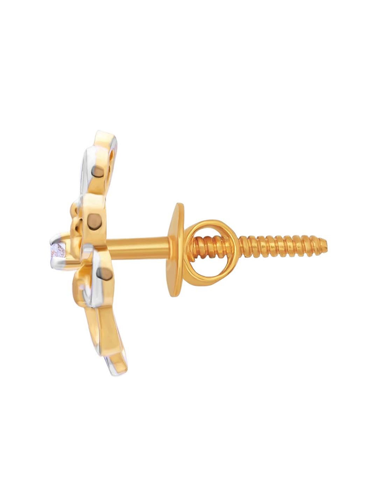 Waman Hari Pethe Jewellers 18k Gold & Diamond Earrings for Women