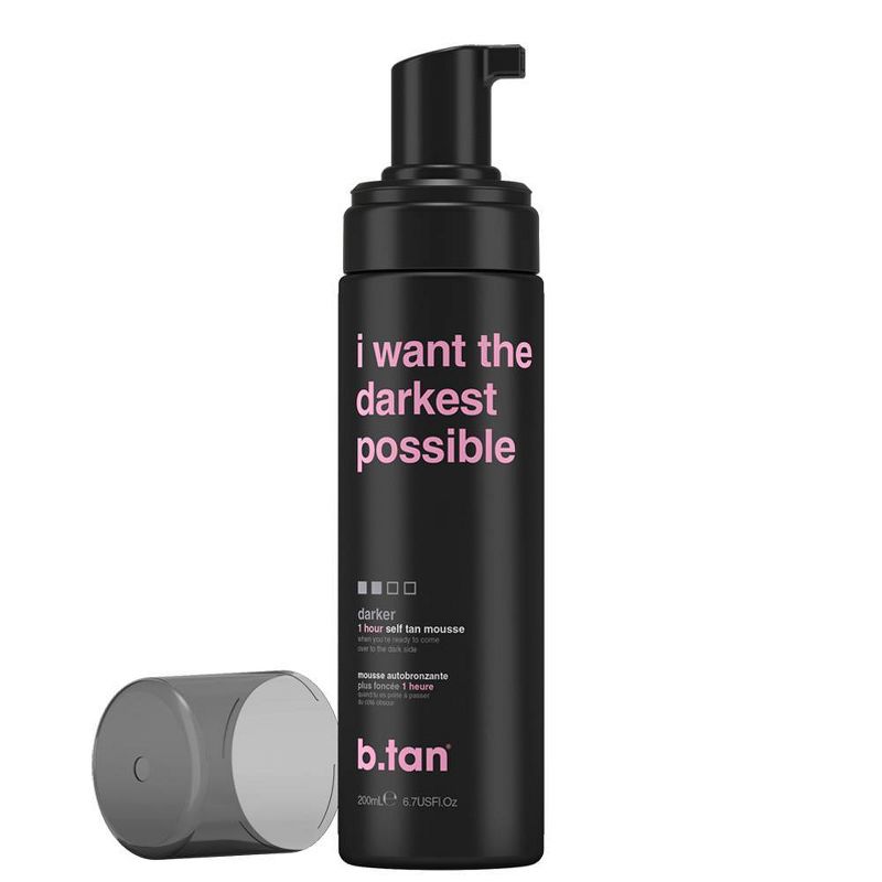 b.tan I Want The Darkest Tan Possible Self Tan Mousse - 6.7 fl oz