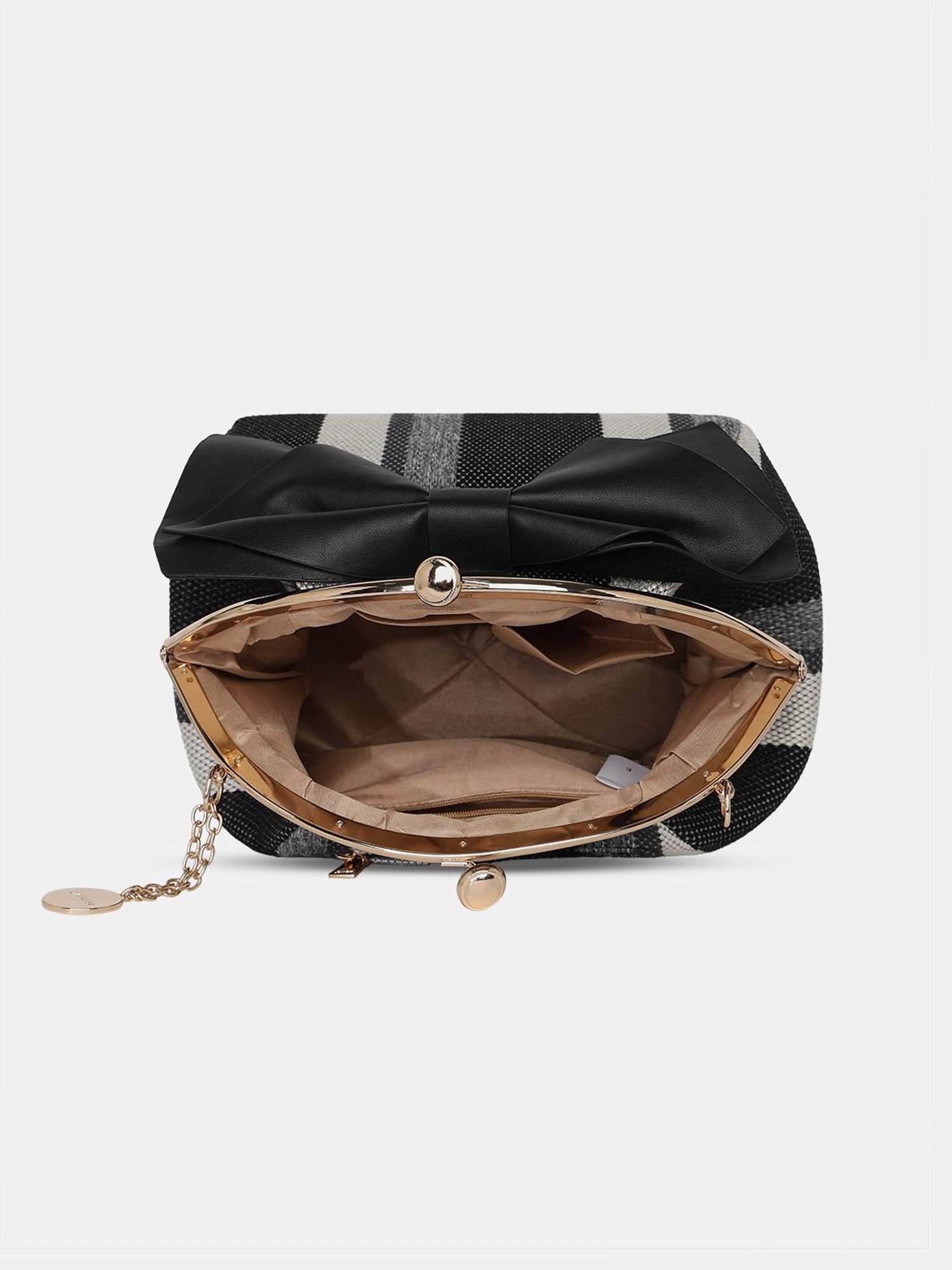 PERQUISITE STEPHANIE Brown Solid Small Sling Handbag