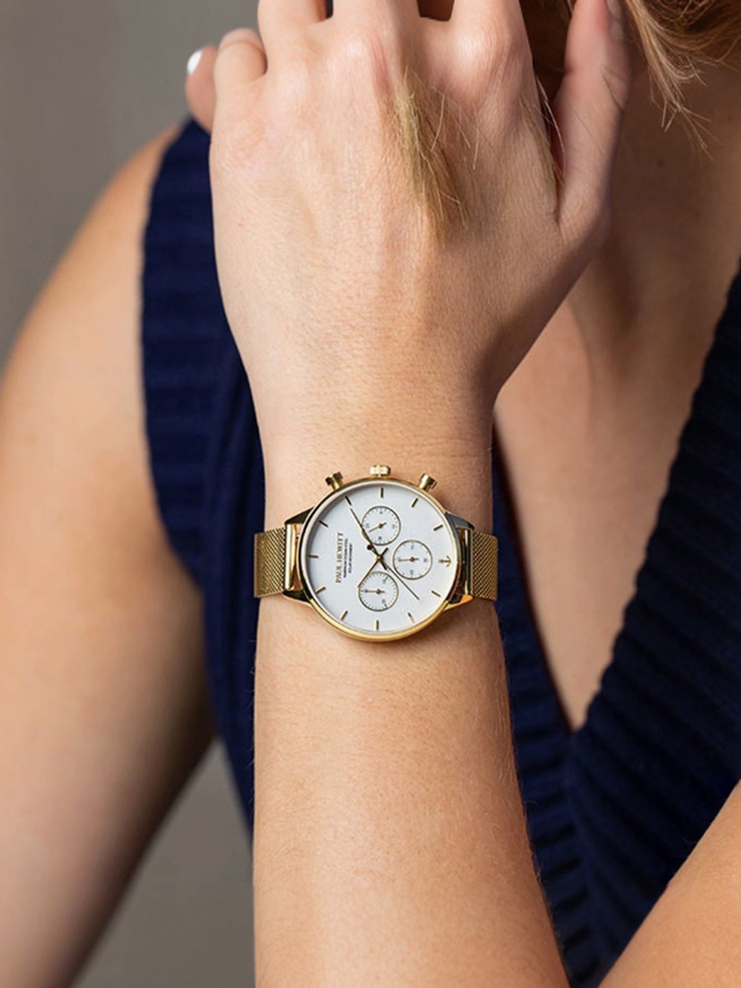 Paul Hewitt PH-W-0305 OCEANPULSE Chronograph Solar Powered Watch for Women