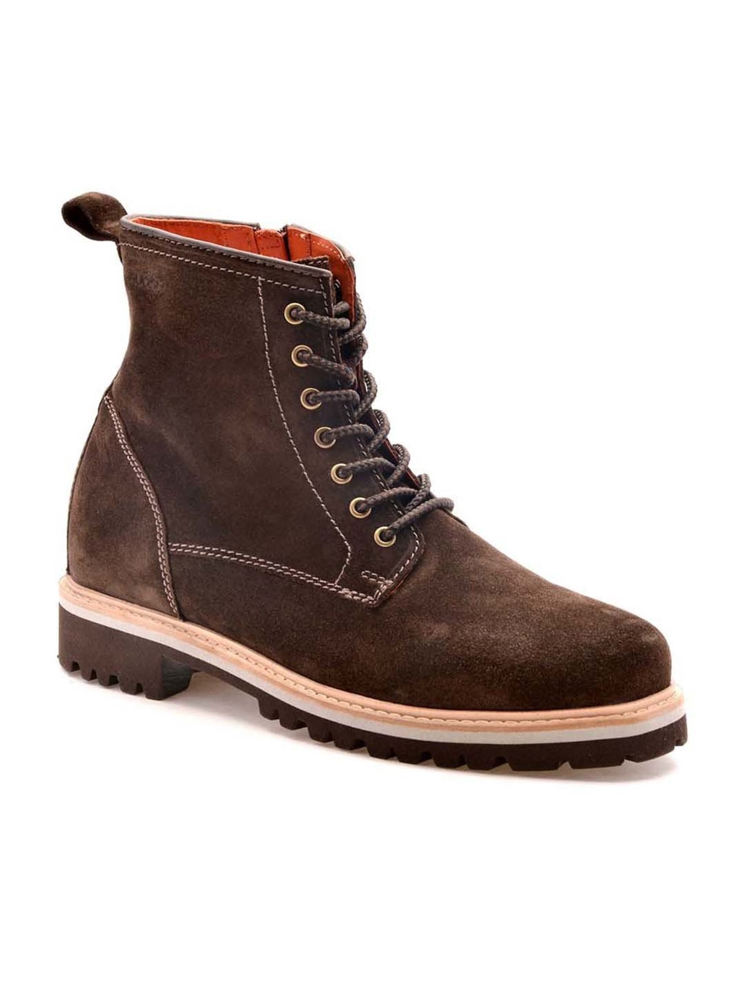 Ruosh Men's Olive Derby Boots