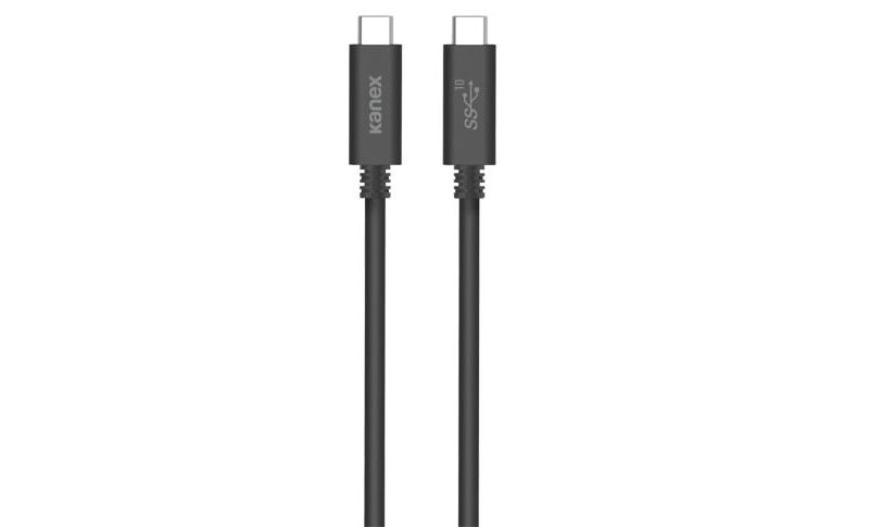 Kanex USB-C to USB-C Certified Charge and Sync Cable 3 Feet -Black
