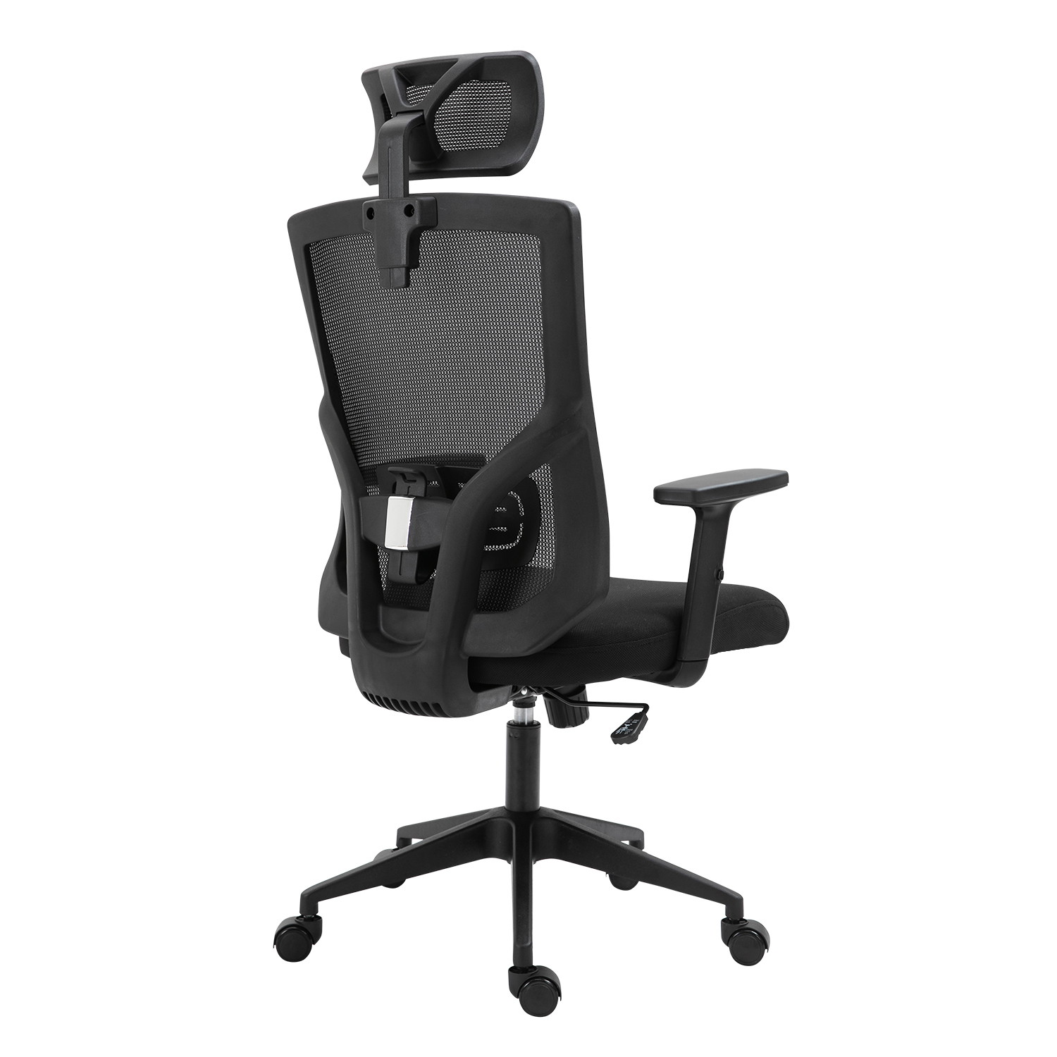 Ergonomic Office Chair, AMINITURE High Back Mesh Task Chair with Adjustable Headrest and Lumbar Support, Swivel Home office Desk Chair, Height and Armrest Adjustable Computer Chair for Work