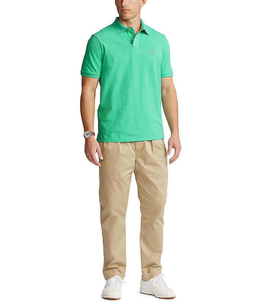 Polo Ralph Lauren Classic-Fit Solid Mesh Polo Shirt
