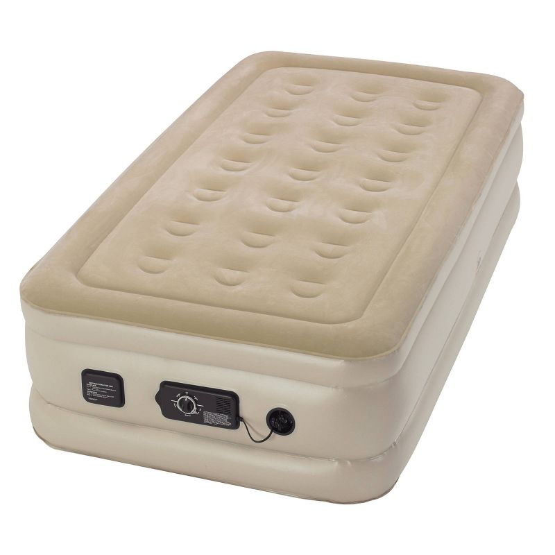 Serta 18" Raised Air Mattress with Neverflat Pump - Twin