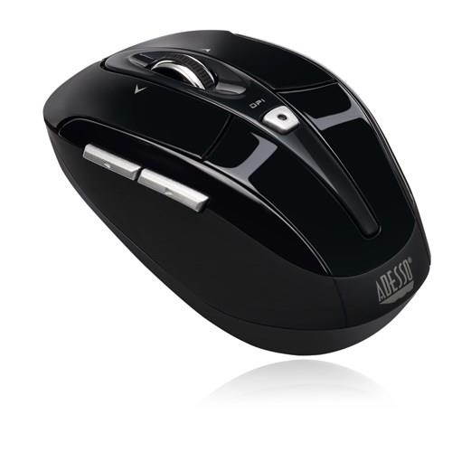 2.4 GHz Wireless Programmable Nano Mouse Black 6 Buttons Tilt Wheel USB RF Wireless Optical 1600 dpi Mouse