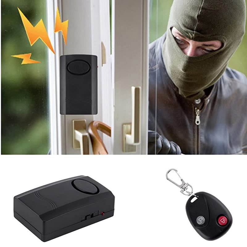 Wireless Remote Control Vibration Alarm Home Security Door Window Car Motorcycle AntiTheft Burglar Security Alarm Safe System Detector MSZ02