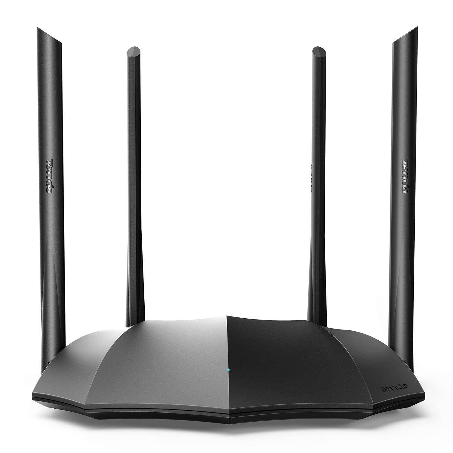 Tenda AC1200 Dual Band Gigabit WiFi Router, High Speed Wireless Internet Router with Smart App, MU-MIMO for Home (AC8)