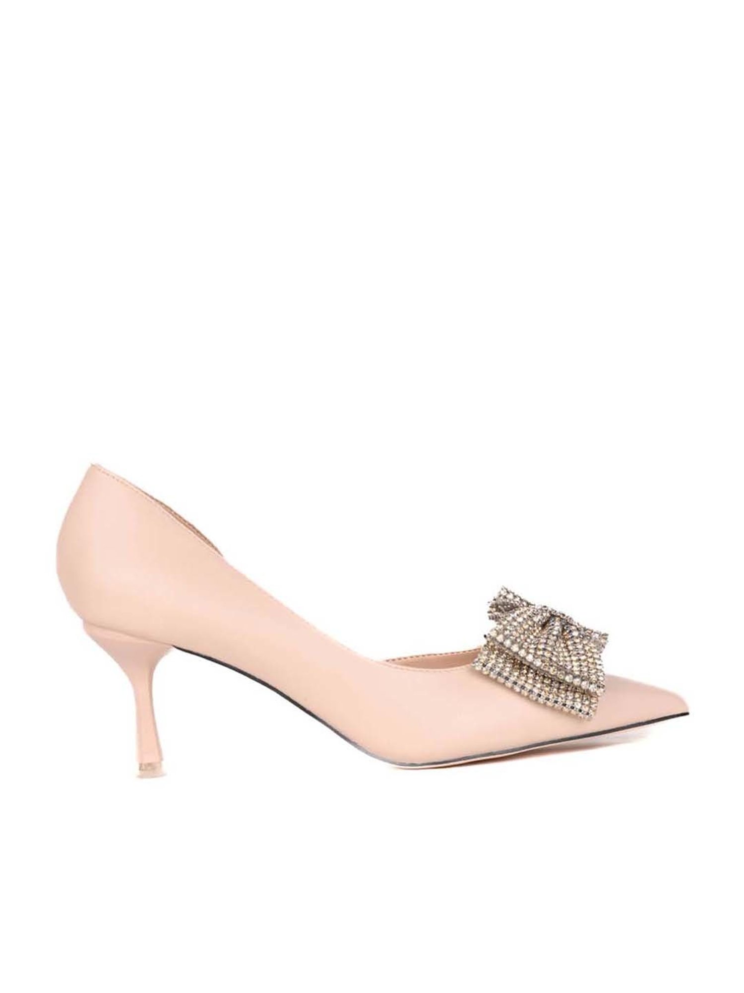 Ronnie Grey Women's Beige D'orsay Stilettos