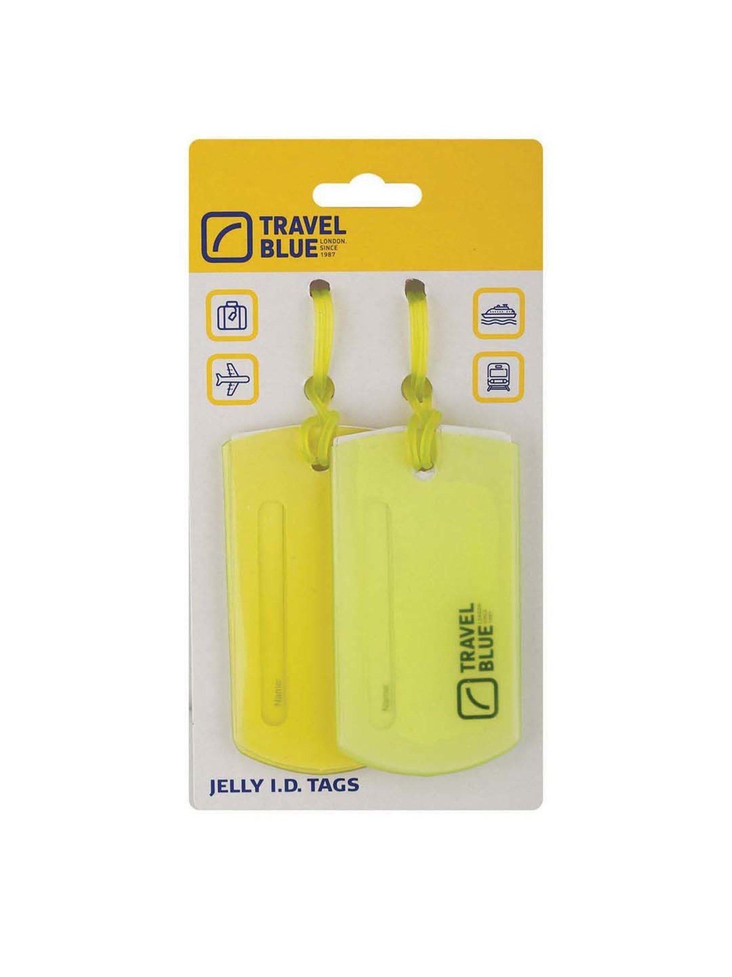 Travel Blue Green Luggage Tag - Pack of 2