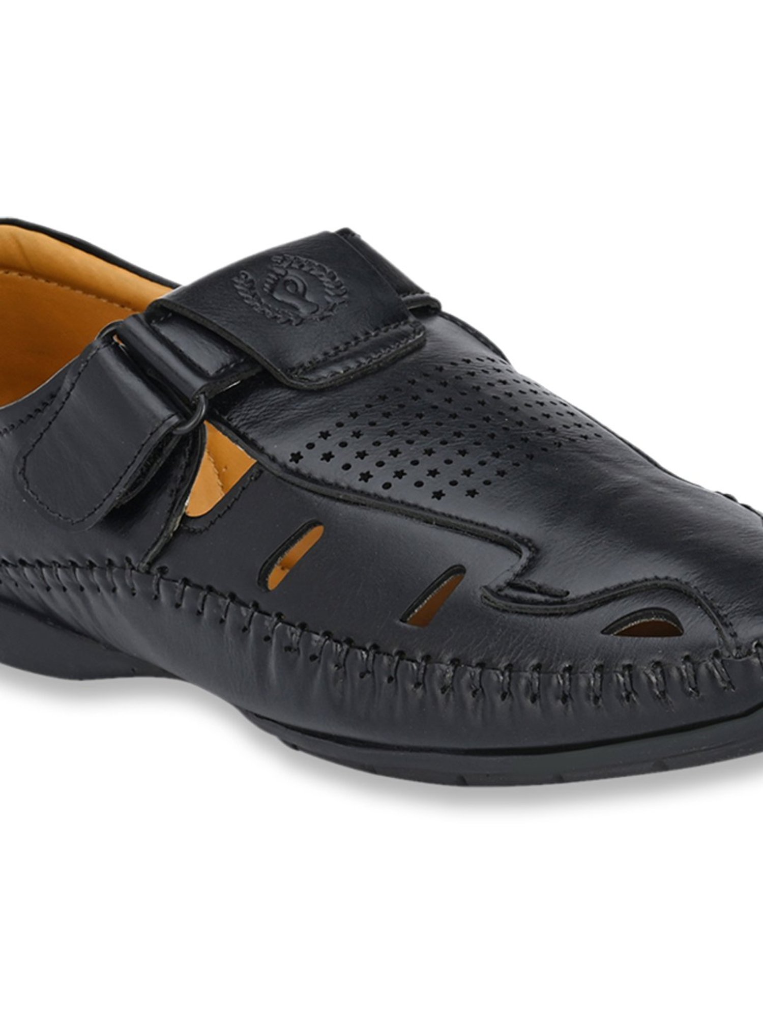 Prolific Men's Black Fishermen Sandals