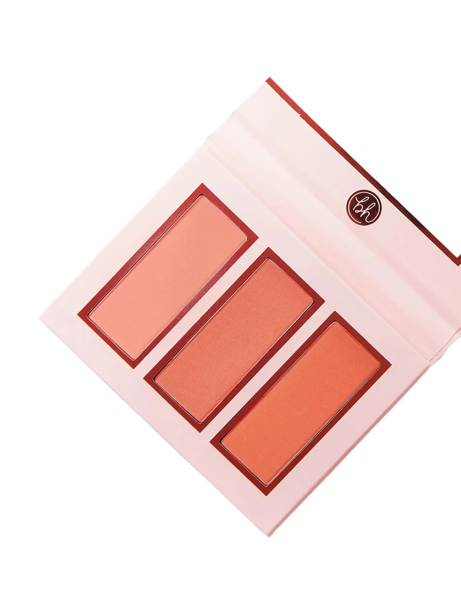 BH Cosmetics Mrs. Bella Peachy 3 Color Blush Trio - 11 gm