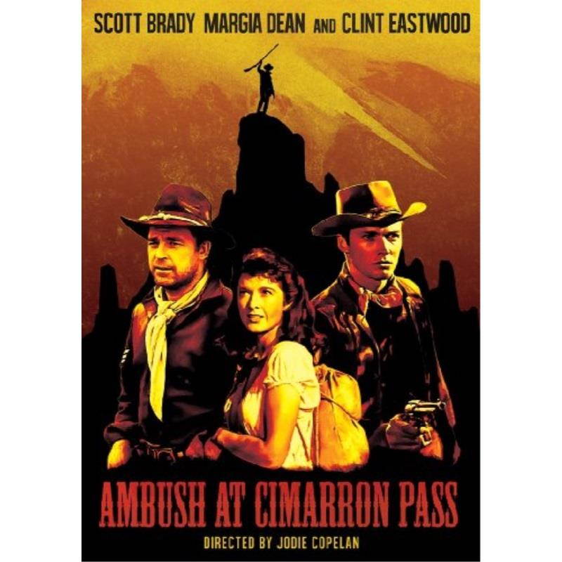 OLIVE FILMS AMBUSH AT CIMARRON PASS (DVD/1958/B&W/WS 2.35/16X9) DOF727D
