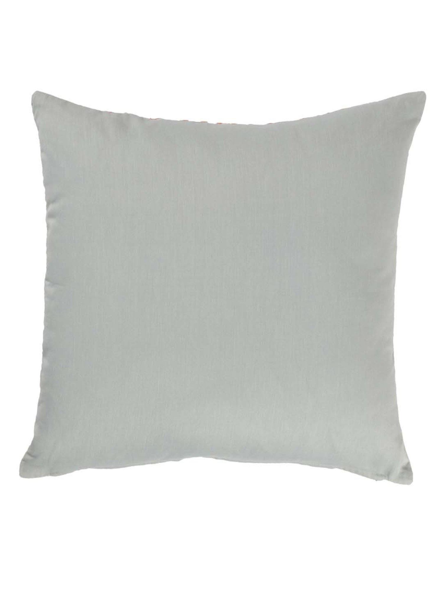 Maspar Hues Nouveau Tradition Flow Fly Fiery Red & Grey Cotton Cushion Cover