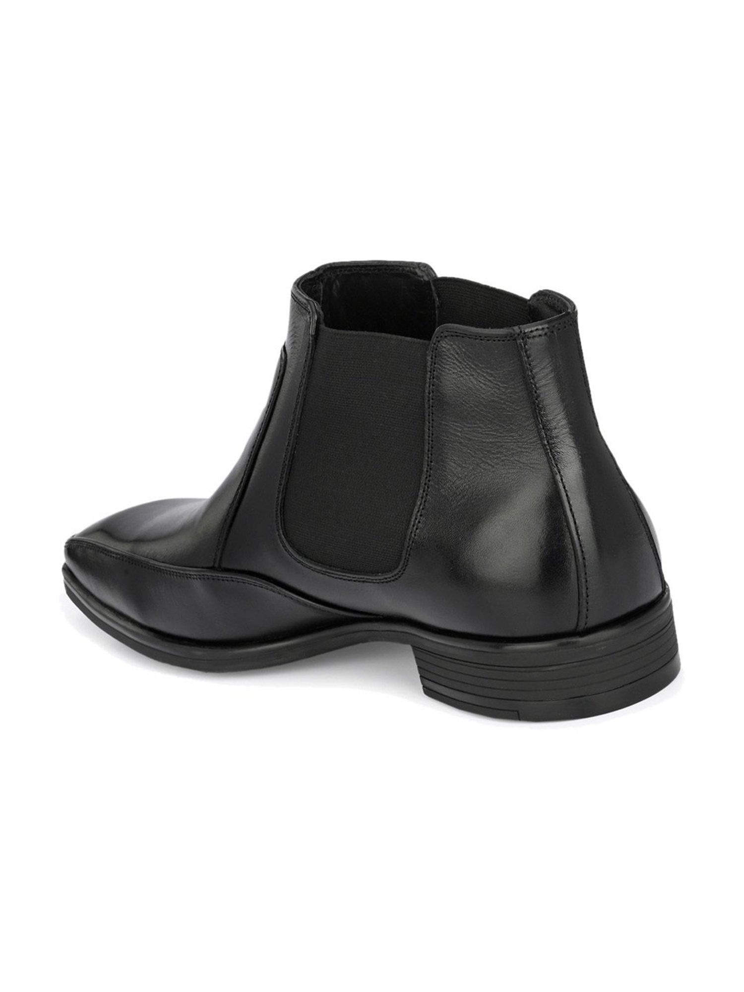 Hitz Men's Black Chelsea Boots