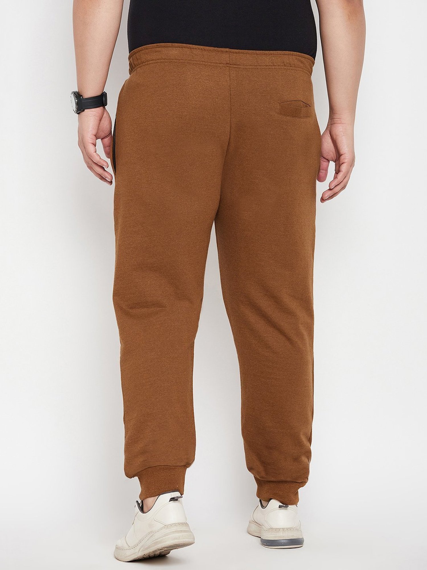 Bigbanana Brown Regular Fit Joggers