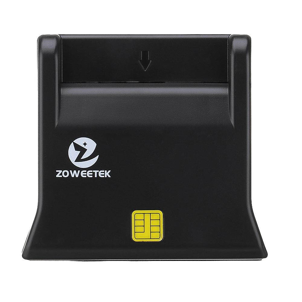 Zoweetek ZW - 12026 - 3 EMV USB Smart Card Reader Writer DOD Military USB -