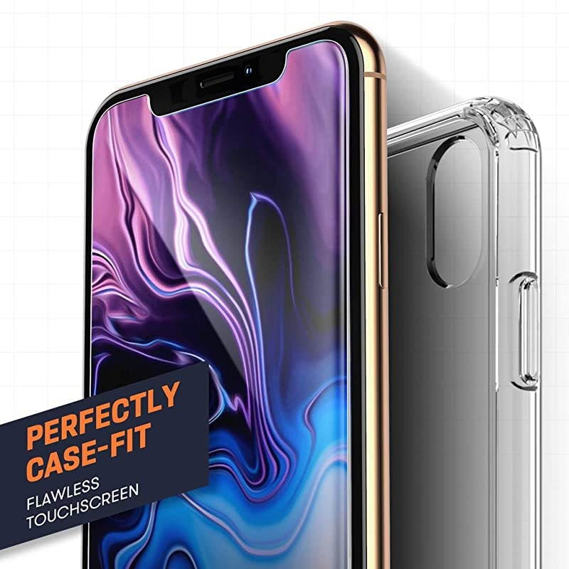 Compatible with iPhone 11 Pro Screen Protector iPhone X Screen Protector iPhone Xs Tempered Glass Screen Protector All 58 inch New iPhone 3Pack
