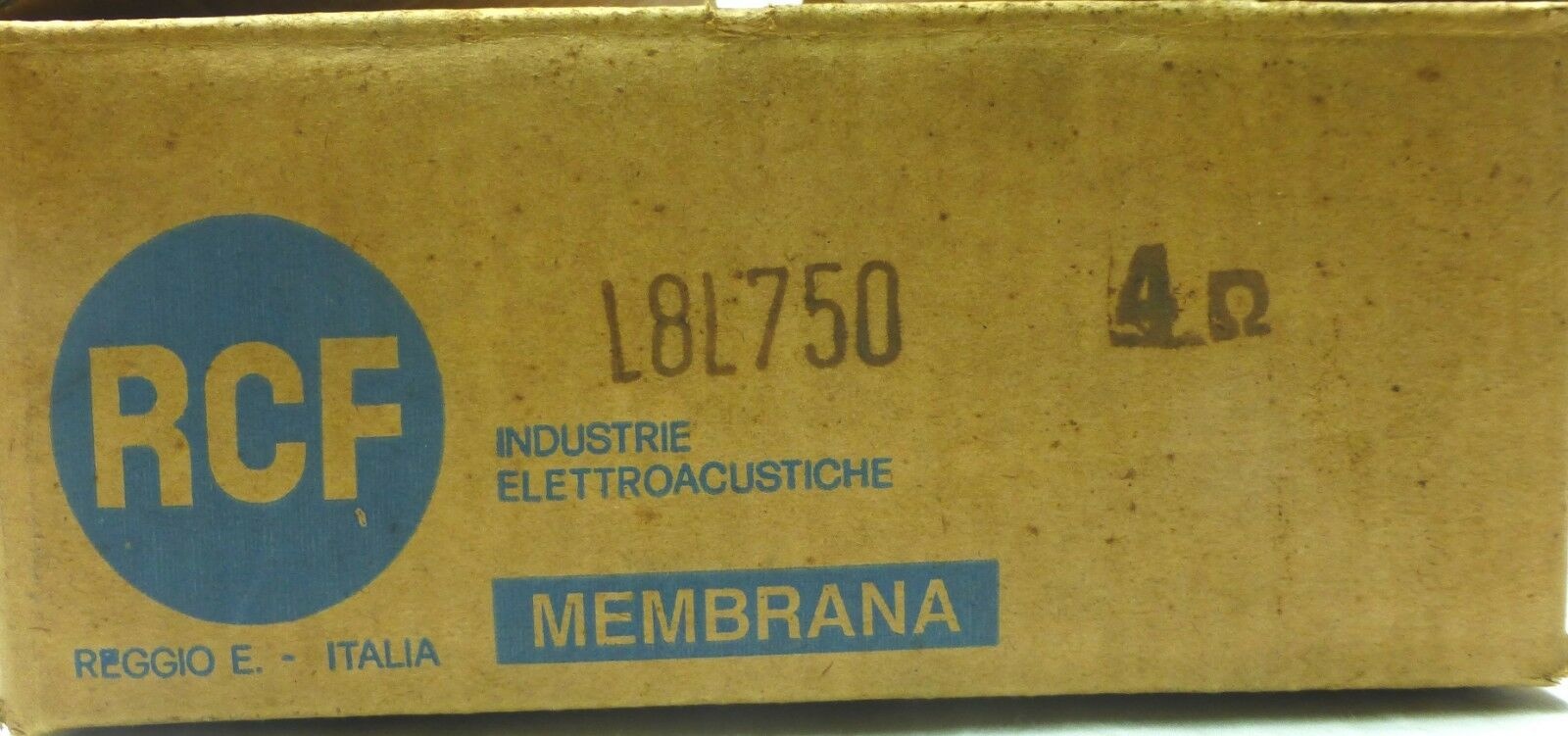 New !Original Factory Store Stock ! RCF L8L750RK 8" Speaker Re-Cone Kit.(4ohm)