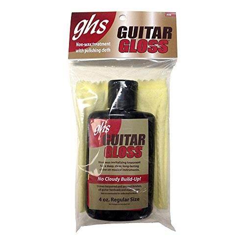 ghs strings ghs guitar gloss with polishing cloth a98